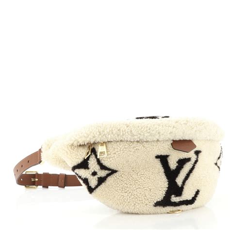 louis vuitton bumbag monogram teddy fleece|louis vuitton designer belt bag.